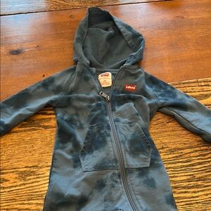 Levi's Baby Blue Hoodie Onsie